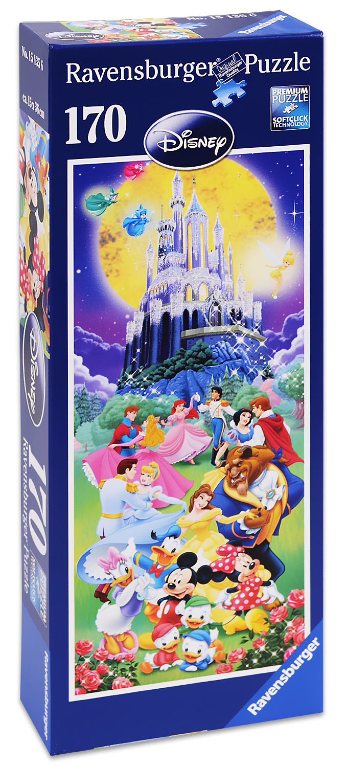 Пъзел Ravensburger от 170 части Вертикален - Царството на Дисни