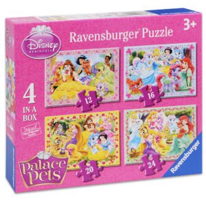Пъзел Ravensburger 4 в 1 - Придворни Спътници