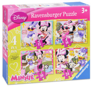 Пъзел Ravensburger 4 в 1 - Мики Маус
