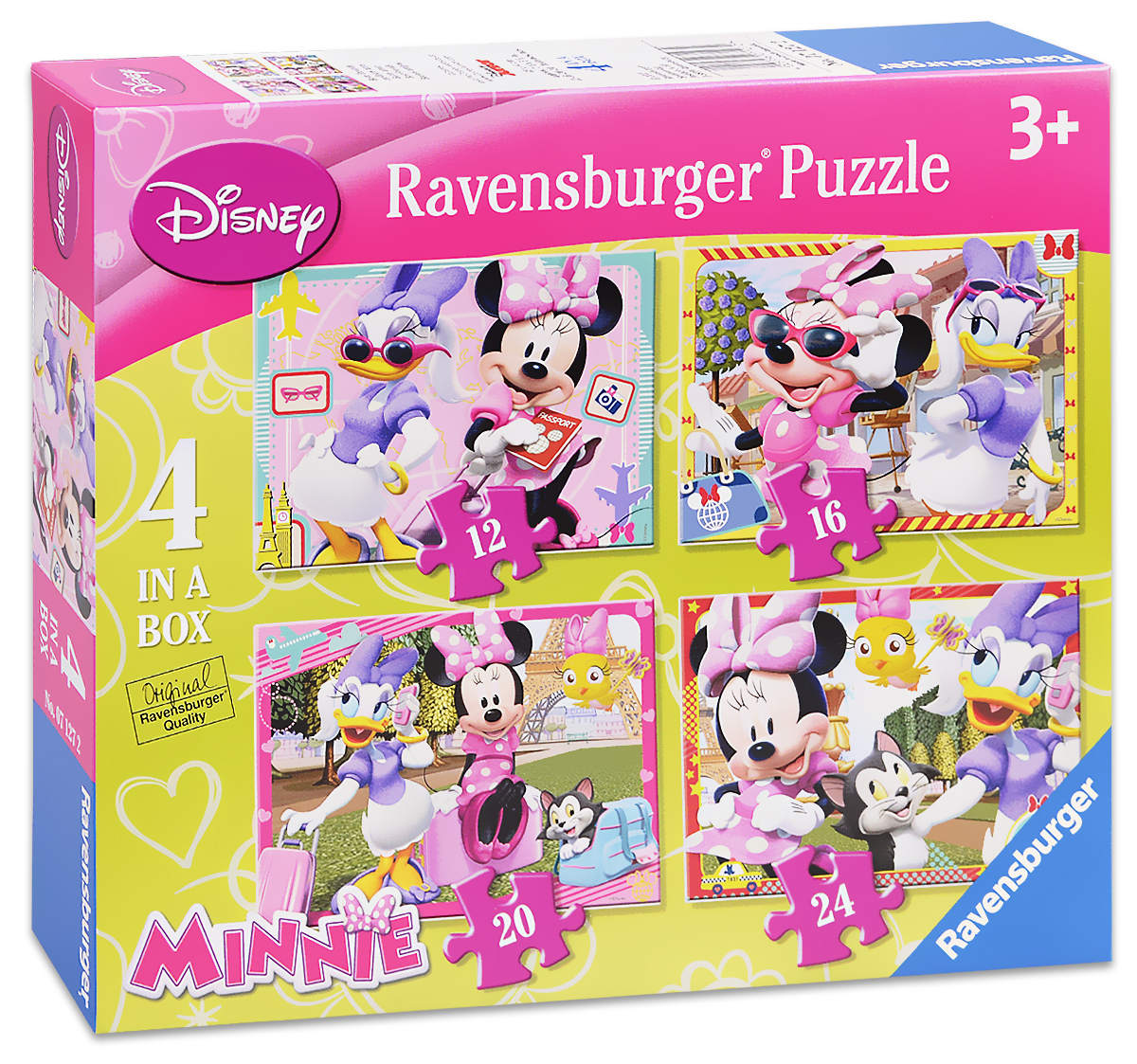 Пъзел Ravensburger 4 в 1 - Мики Маус