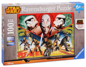 Пъзел Ravensburger от 100 XXL части - Междузвездни Войни Бунтовници