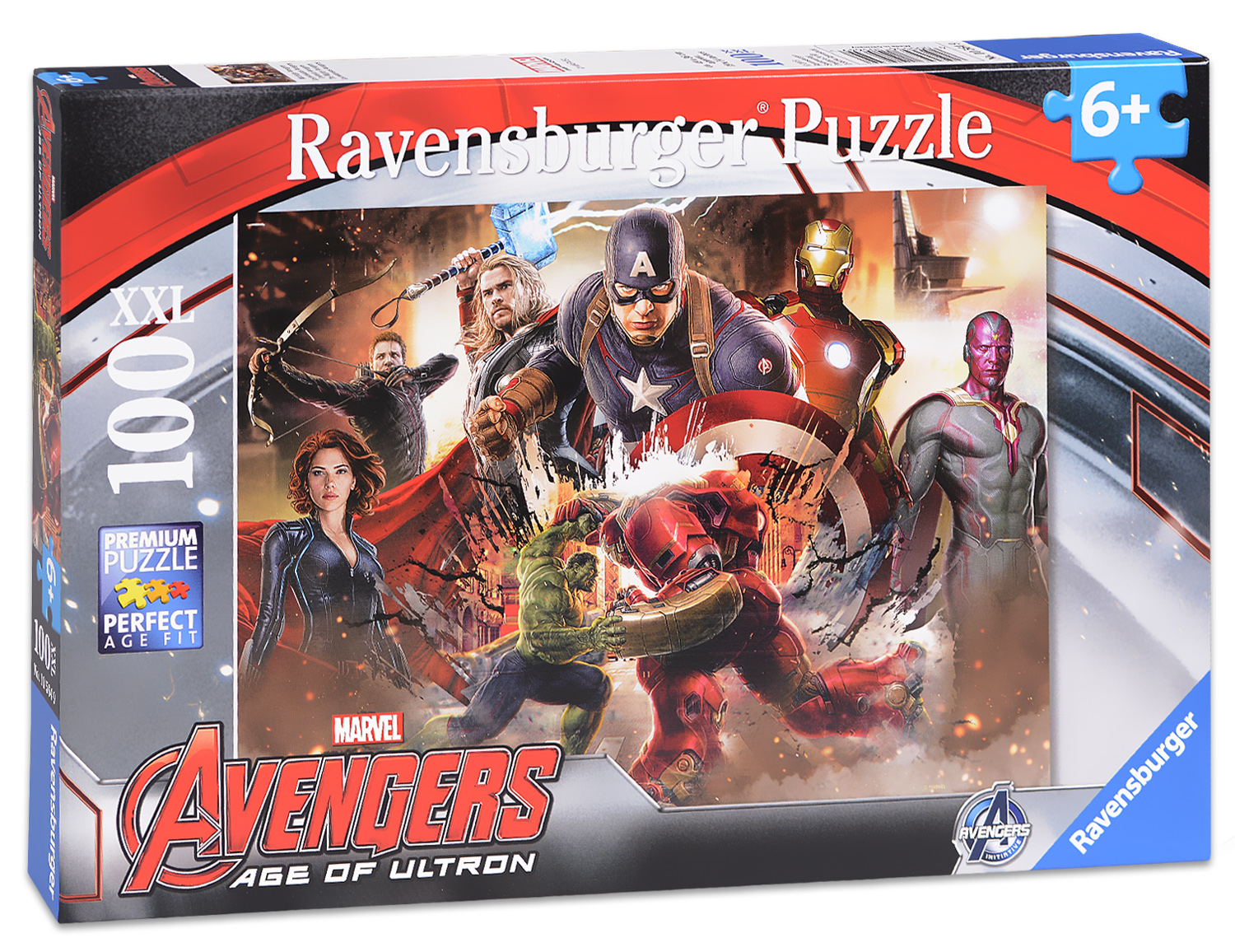 Пъзел Ravensburger от 100 XXL части - Отмъстителите