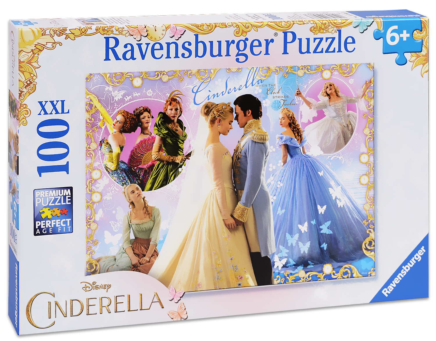 Пъзел Ravensburger от 100 XXL части - Пепеляшка