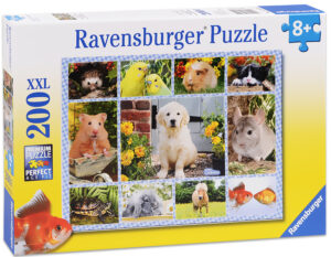Пъзел Ravensburger от 200 XXL части - Домашни любимци
