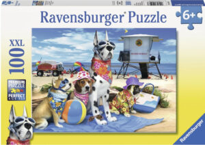 Пъзел Ravensburger от 100 XXL части - Без кучета на плажа