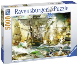 Пъзел Ravensburger от 5000 части - Битка в открито море
