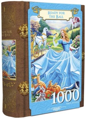 Пъзел в кутия-книга Master Pieces от 1000 части - Готова за бала, Джени Нюланд