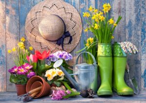 Пъзел Bluebird от 2000 части - Готови за градината