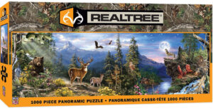 Панорамен пъзел Master Pieces от 1000 части - Животни