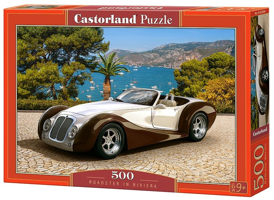 Пъзел Castorland от 500 части - Roadster на Ривиерата
