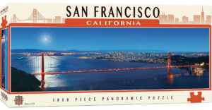 Панорамен пъзел Master Pieces от 1000 части - Сан Франциско, Калифорния