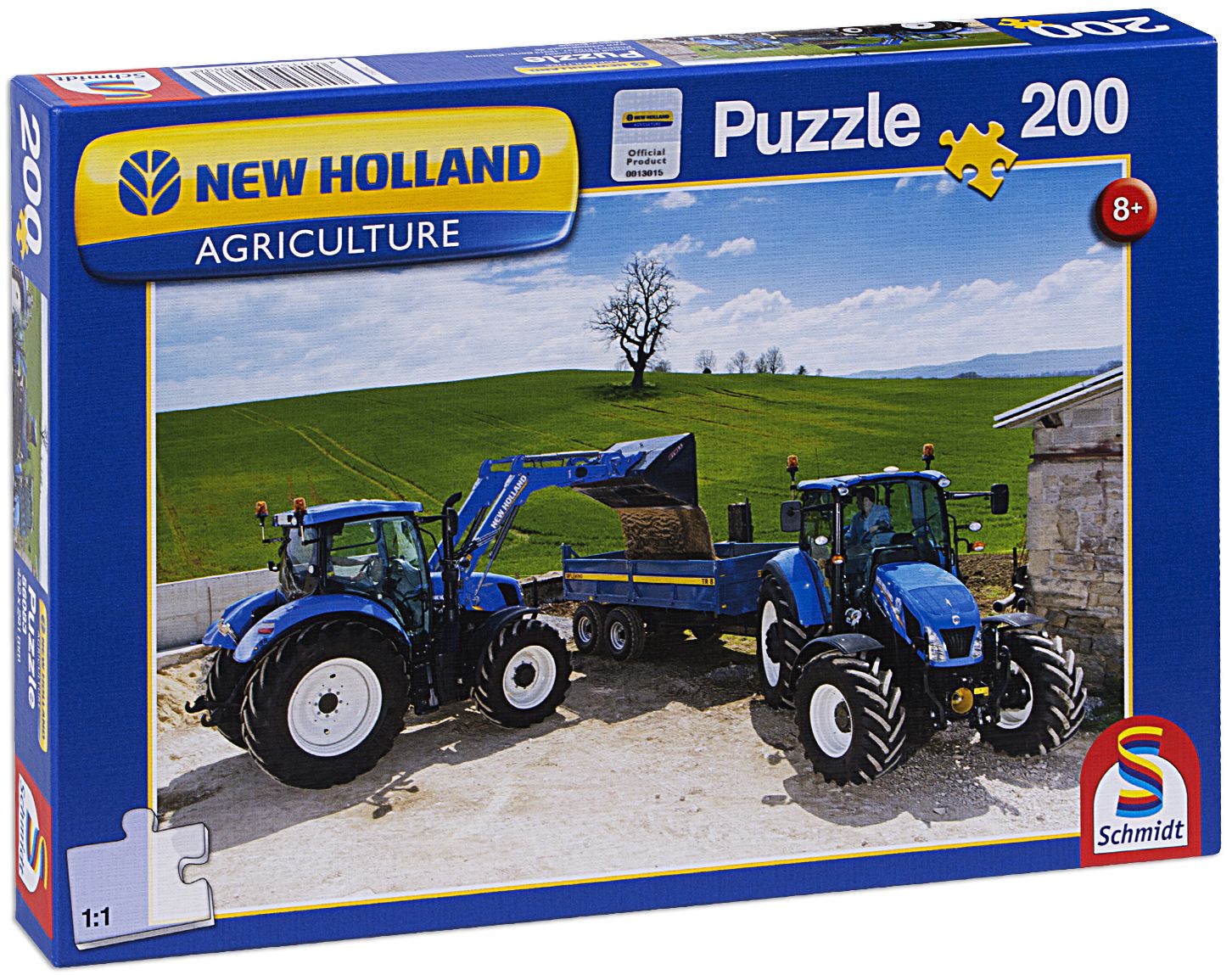 Пъзел Schmidt от 200 части - Трактор T6AC / T5EC