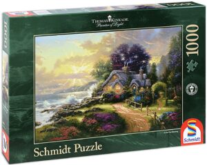 Пъзел Schmidt от 1000 части - Къща край морето, Томас Кинкейд