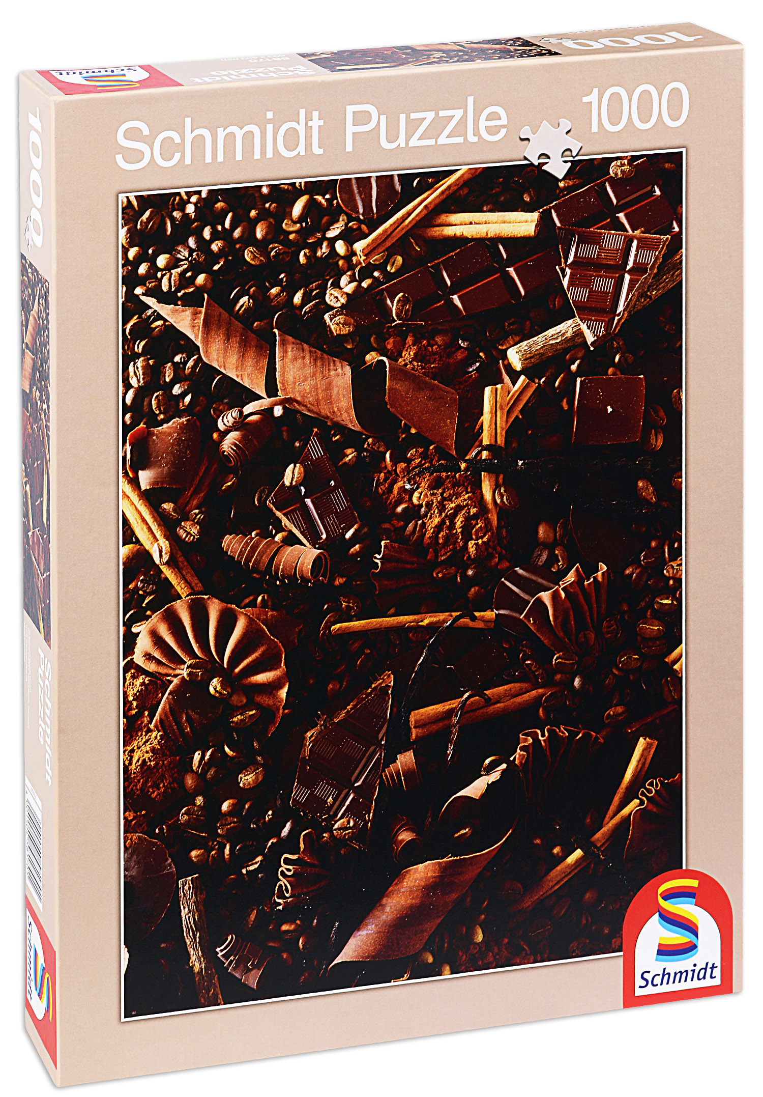 Пъзел Schmidt от 1000 части - Кафе и шоколад