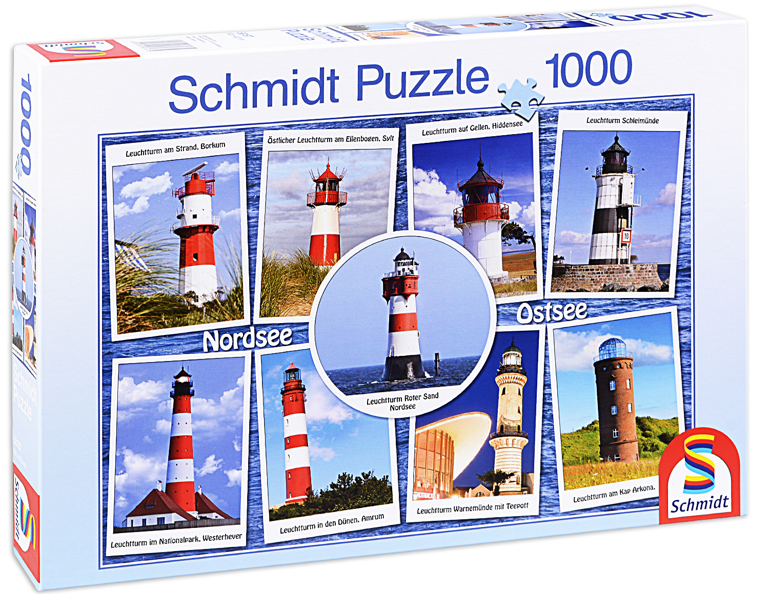 Пъзел Schmidt от 1000 части - Фарове