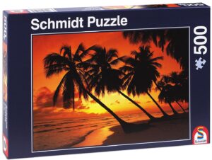Пъзел Schmidt от 500 части - Тропически залез
