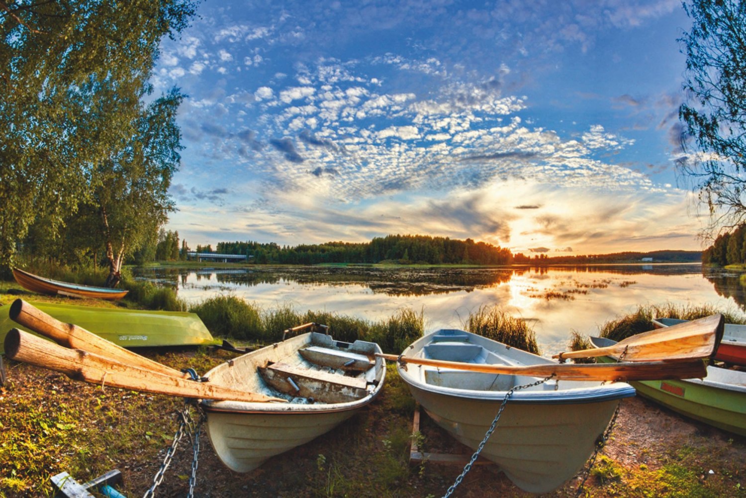 Пъзел Schmidt от 1000 части - Отпускащо спокойствие 