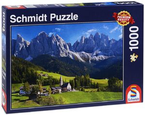 Пъзел Schmidt от 1000 части - Света Магдалена, Южен Тирол