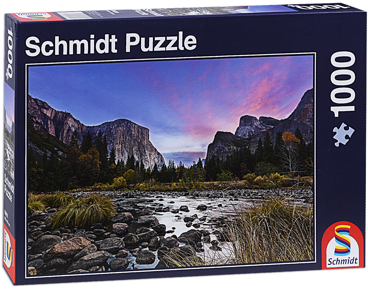 Пъзел Schmidt от 1000 части - Планински мир 