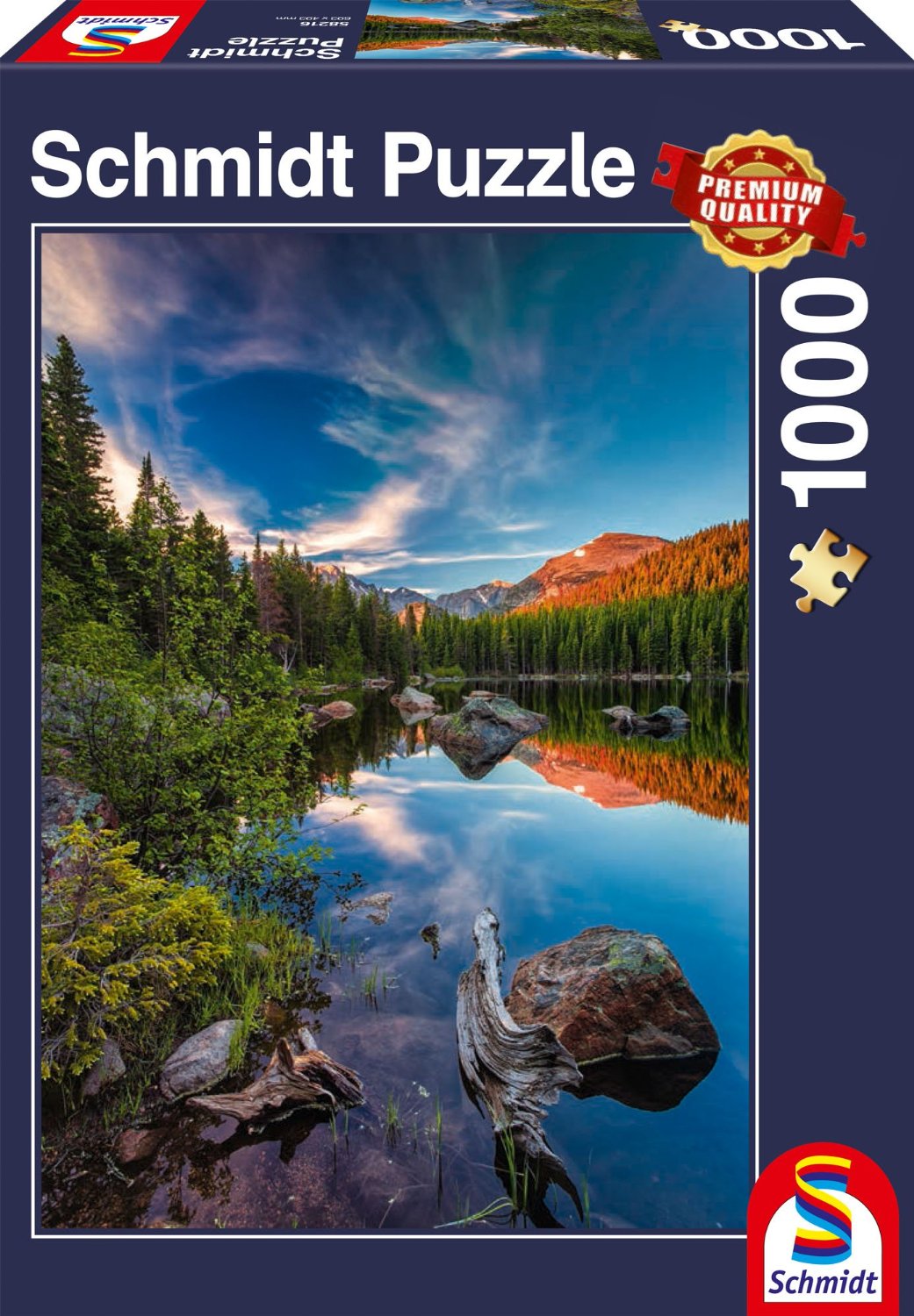 Пъзел Schmidt от 1000 части - В пустошта