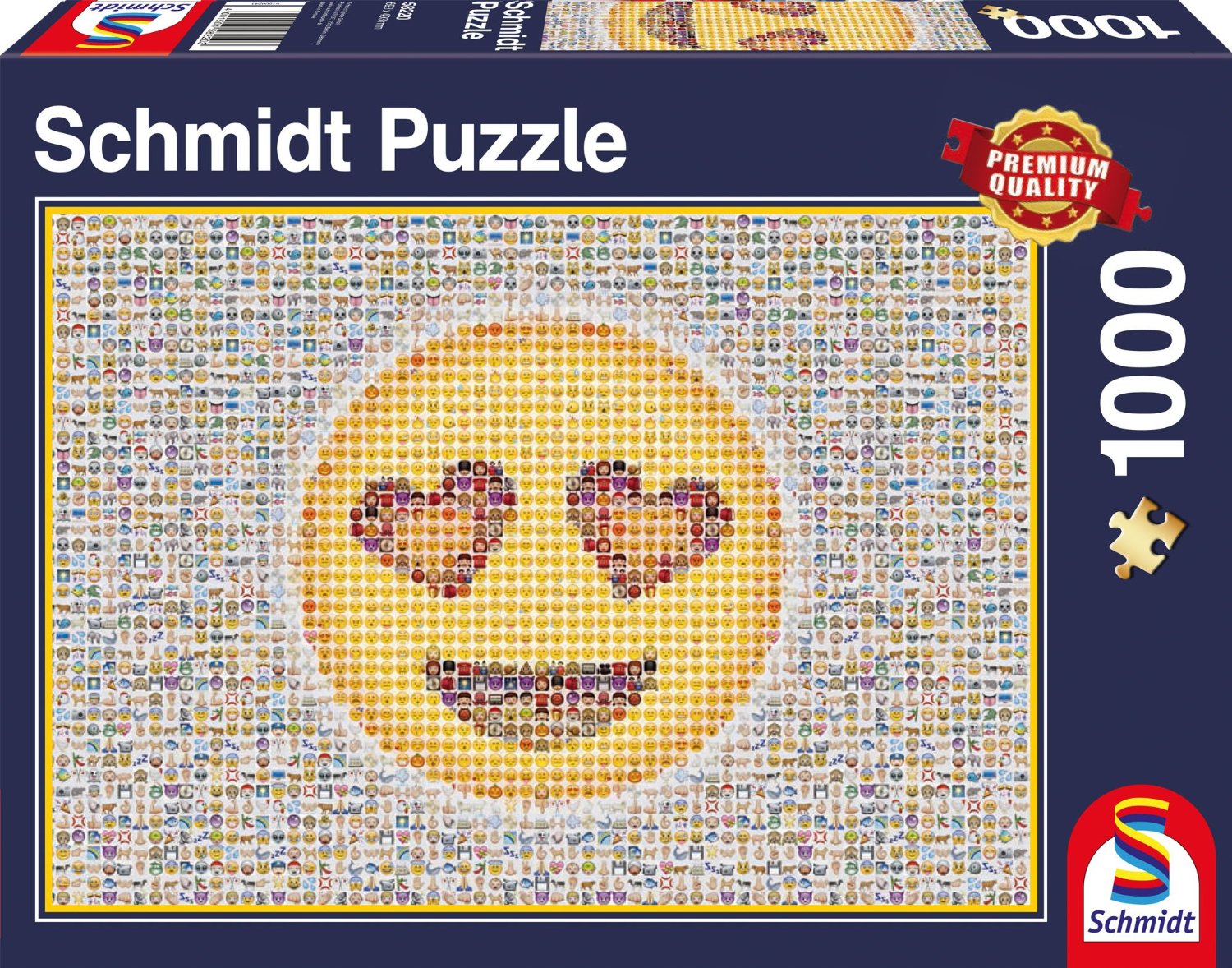 Пъзел Schmidt от 1000 части - Емотикон