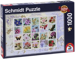 Пъзел Schmidt от 1000 части - Пощенски марки, Носталгия