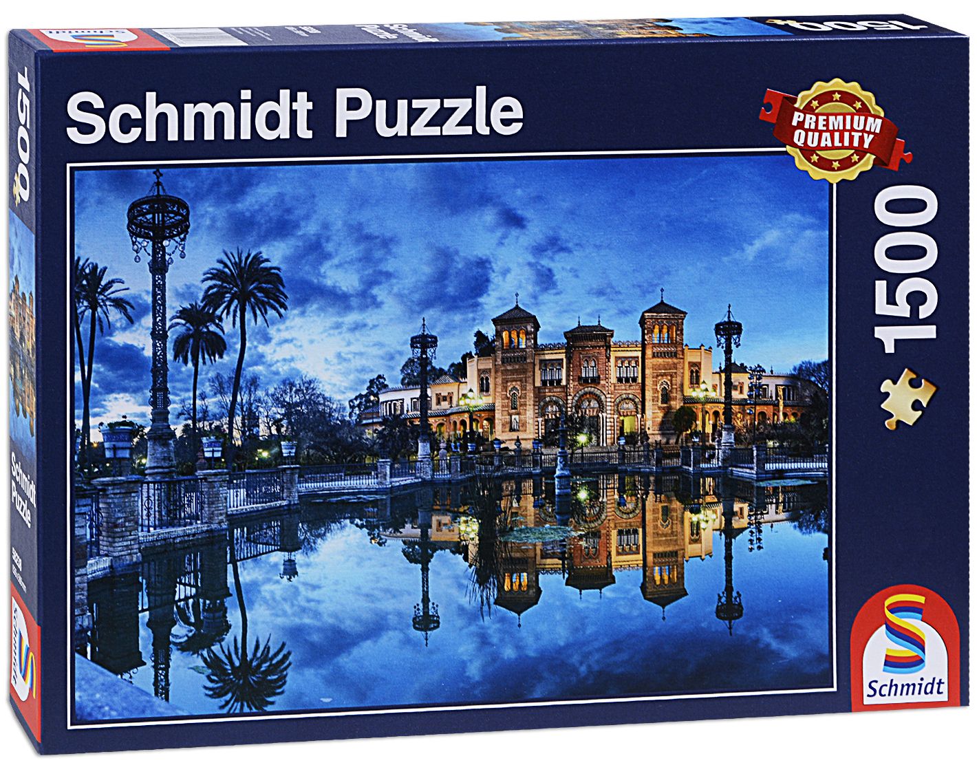 Пъзел Schmidt от 1500 части - Павилиона Мудехар в Севиля