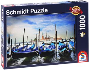 Пъзел Schmidt от 1000 части - Гондолите на площад Сан Марко