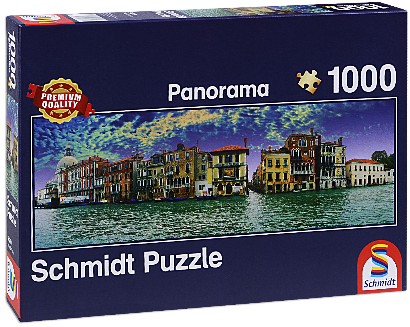 Панорамен пъзел Schmidt от 1000 части - Изглед към Венеция