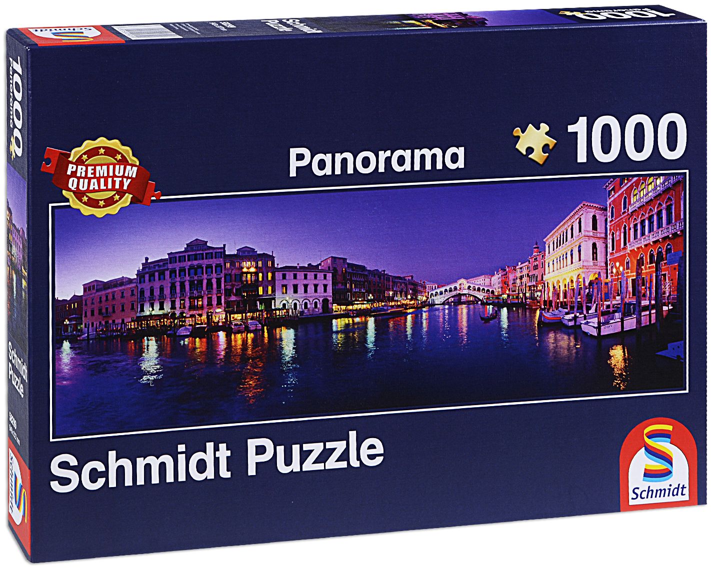 Панорамен пъзел Schmidt от 1000 части - Гранд канале, Венеция