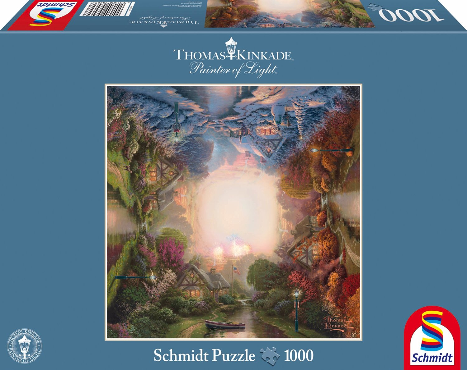 Квадратен пъзел Schmidt от 1000 части - Една тиха нощ, Томас Кинкейд