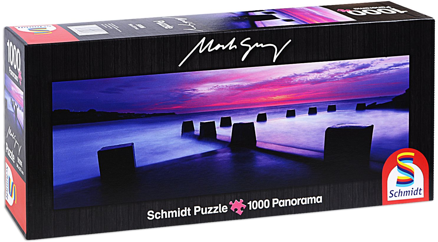 Панорамен пъзел Schmidt от 1000 части - Водните бани на Coogee, Марк Грей