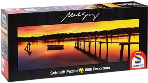 Панорамен пъзел Schmidt от 1000 части - Меримбула, Марк Грей