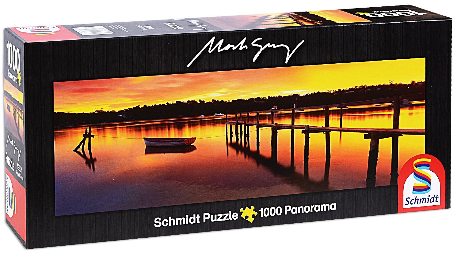 Панорамен пъзел Schmidt от 1000 части - Меримбула, Марк Грей