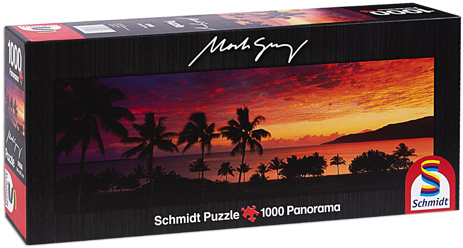 Панорамен пъзел Schmidt от 1000 части - Залива Тринити, Марк Грей