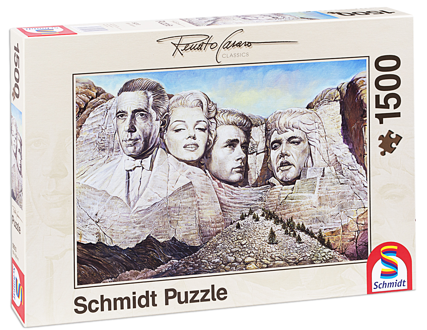 Пъзел Schmidt от 1500 части - Холивуд, Ренато Касаро