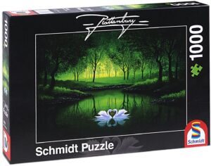 Пъзел Schmidt от 1000 части - Любовта на лебедите, Джон Ратенбъри