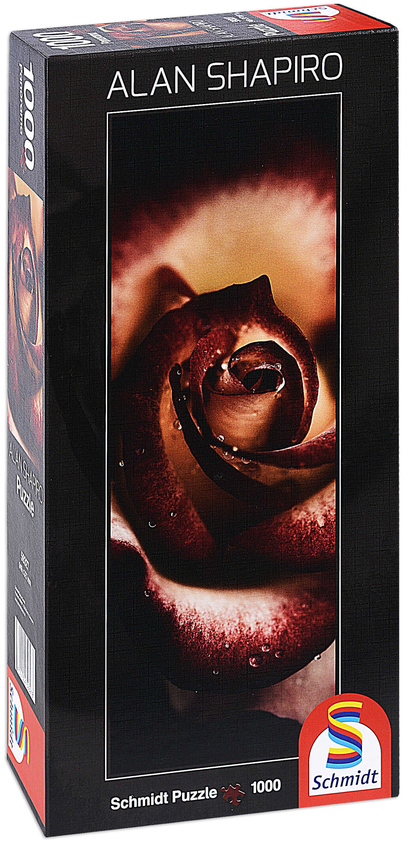 Панорамен пъзел Schmidt от 1000 части - Ценна роза, Алън Шапиро