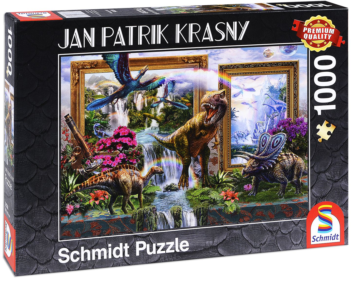 Пъзел Schmidt от 1000 части - Динозаврите оживяват, Ян Патрик Красни