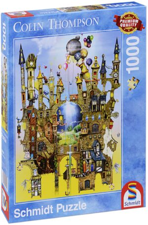 Пъзел Schmidt от 1000 части - Замък в облаците, Колин Томпсън