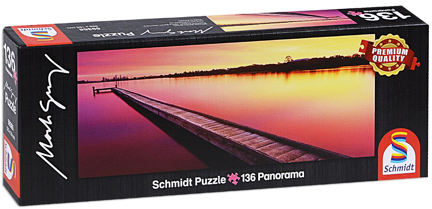 Панорамен пъзел Schmidt от 136 части - Кенинг ривър, Западна Австралия, Марк Грей