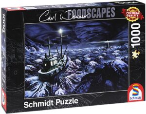 Пъзел Schmidt от 1000 части - Бурно море, Карл Уорнър