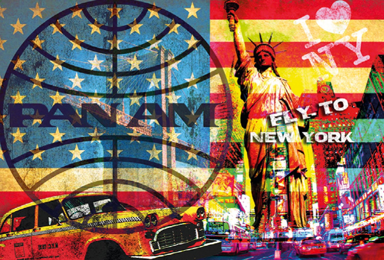 Пъзел Schmidt от 500 части - Полет до Ню Йорк