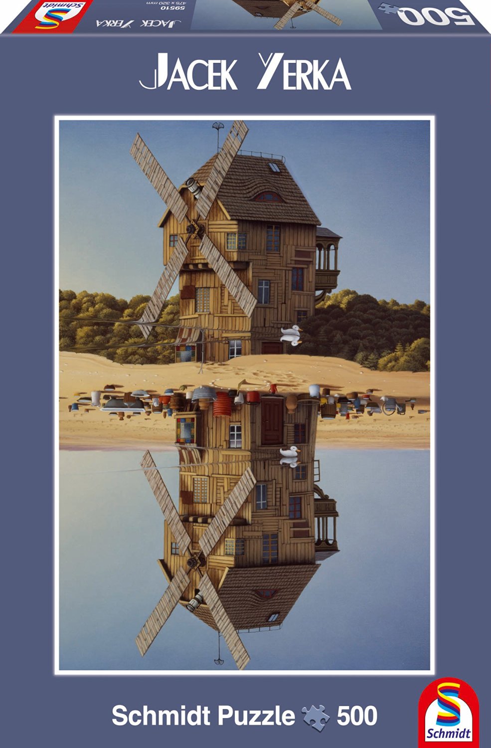 Пъзел Schmidt от 500 части - Отражения, Ясек Йерка