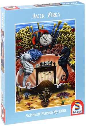 Пъзел Schmidt от 1000 части - Игра на шах в морето, Ясек Йерка