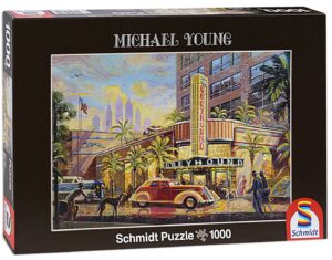 Пъзел Schmidt от 1000 части - Грейхаунд, Майкъл Янг