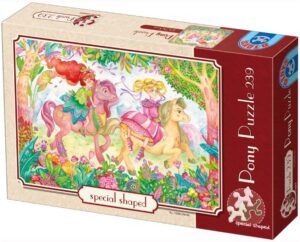 Пъзел D-Toys от 239 части - Принцесата и понито
