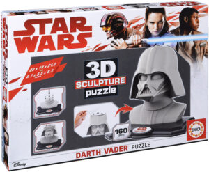 3D пъзел-скулптура Educa от 160 части - Дарт Вейдър
