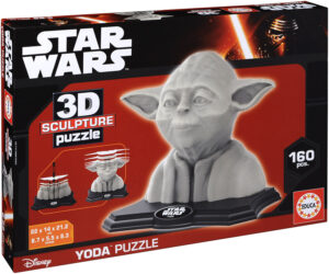 3D пъзел-скулптура Educa от 160 части - Учителят Йода