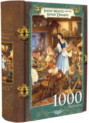 Пъзел в кутия-книга Master Pieces от 1000 части - Снежанка